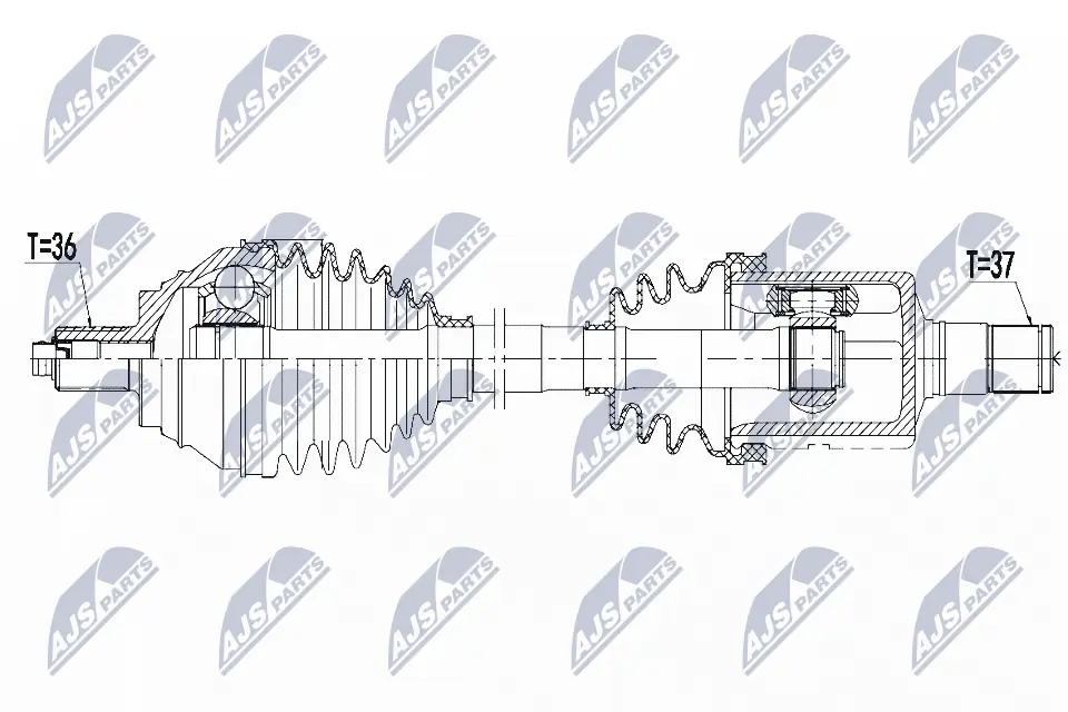 Drive Shaft NPW-VW-081