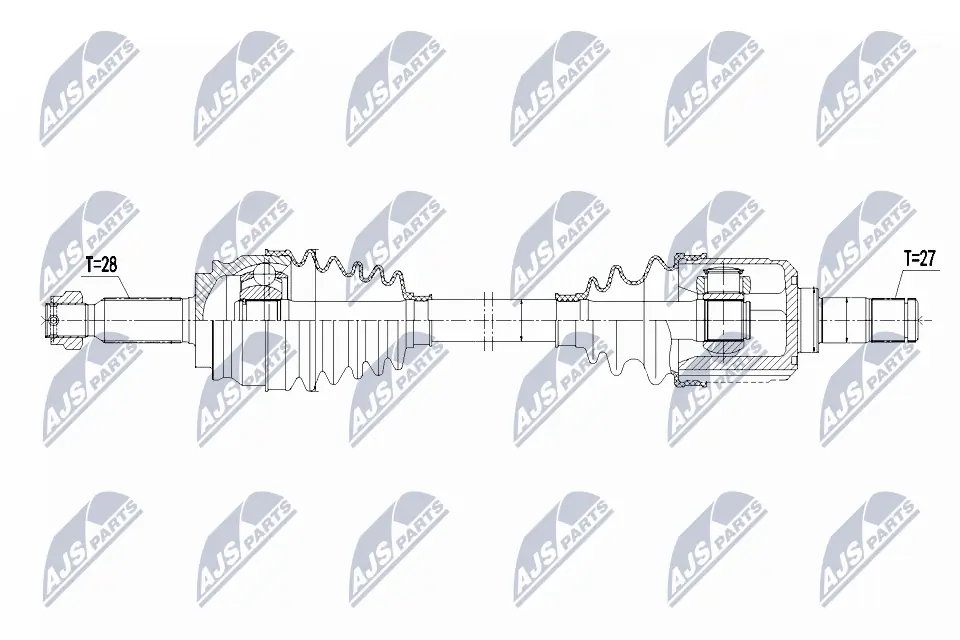 Drive Shaft NPW-MS-090