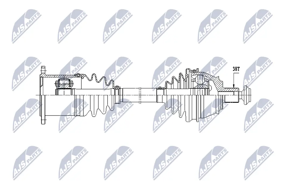 Drive Shaft NPW-AU-069