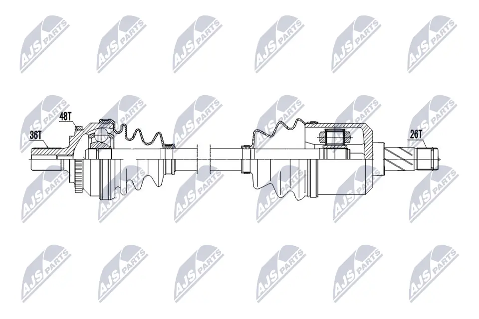 Drive Shaft NPW-VV-153