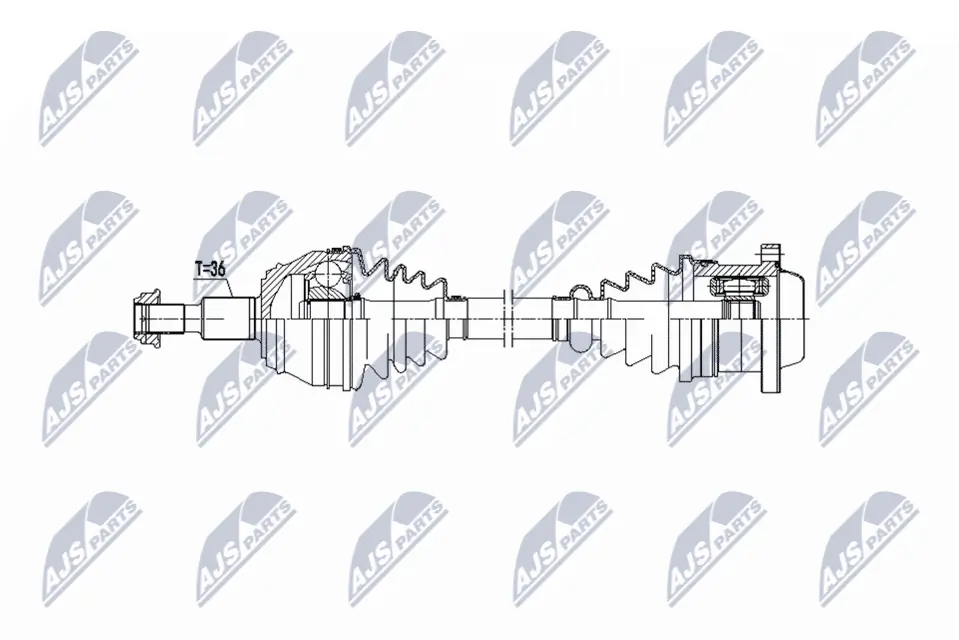 Drive Shaft NPW-VW-250