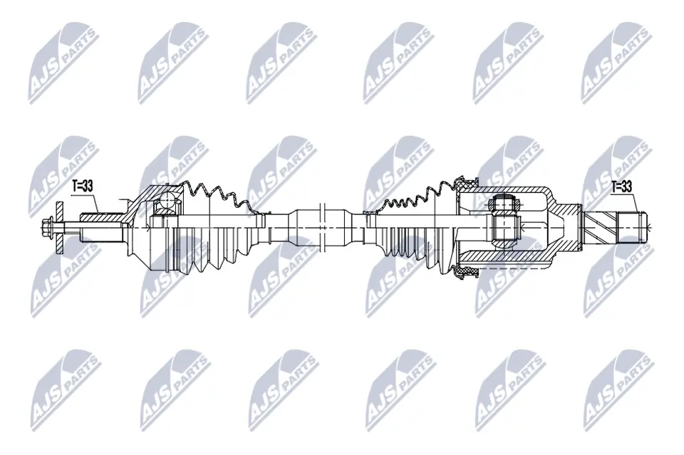 Drive Shaft NPW-ME-196