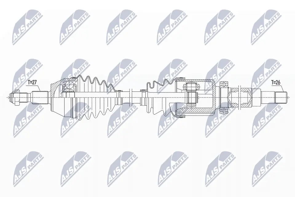 Drive Shaft NPW-FR-149
