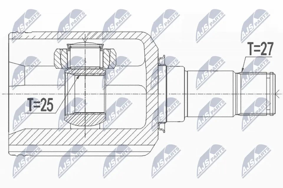 Joint Kit, drive shaft NPW-ME-099