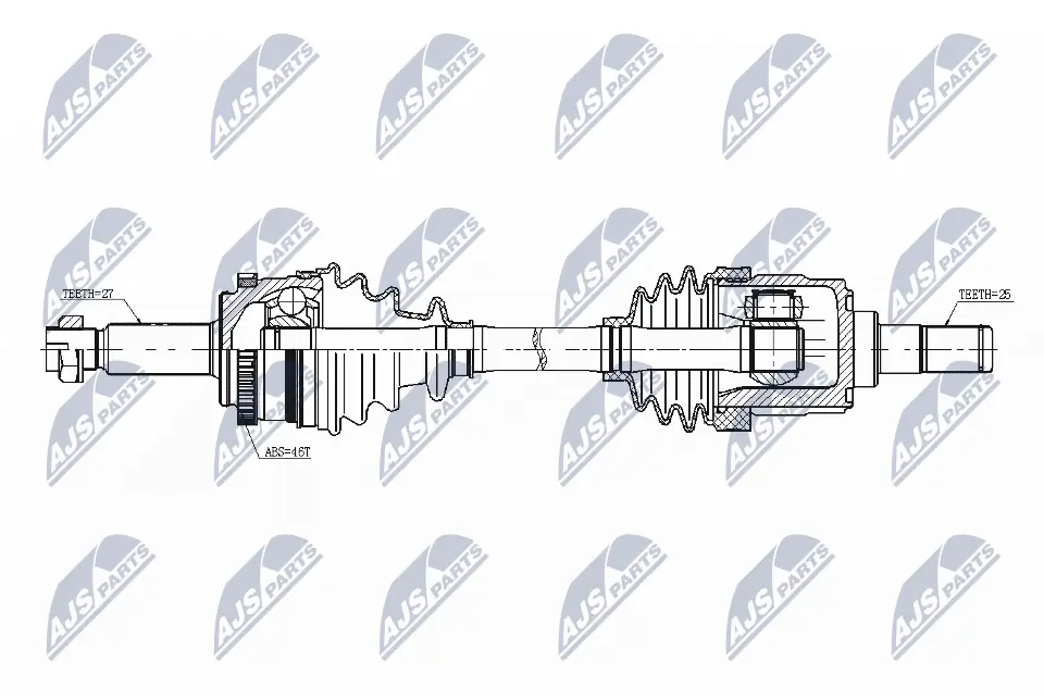 Drive Shaft NPW-KA-343