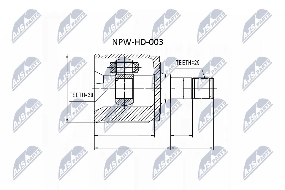 Joint Kit, drive shaft NPW-HD-003