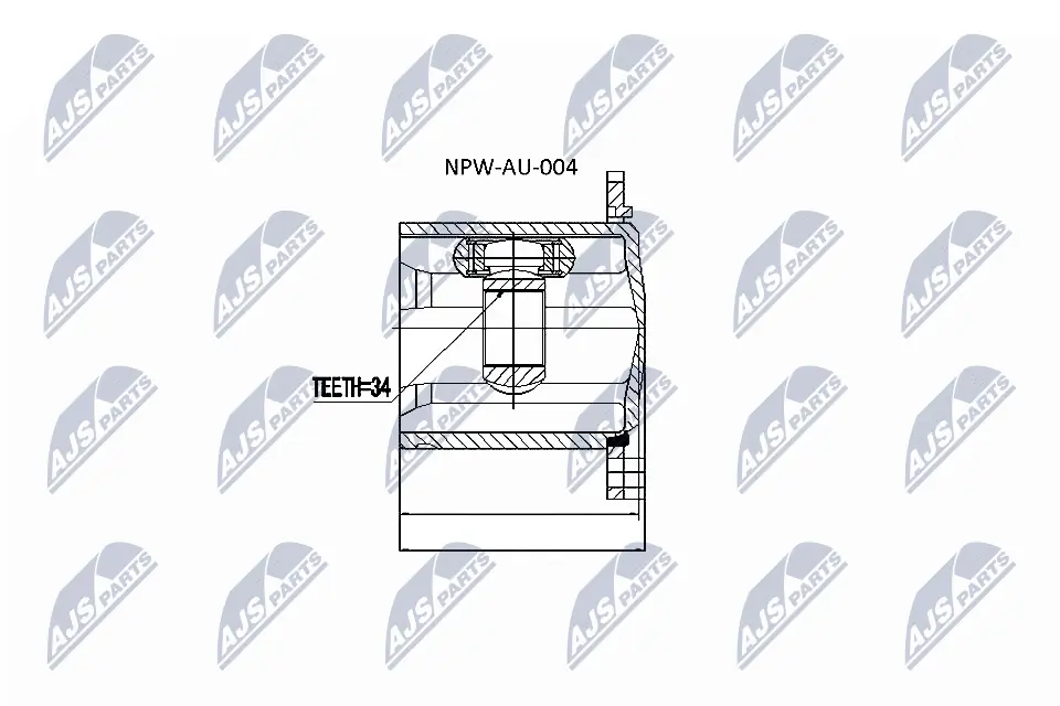 Joint Kit, drive shaft NPW-AU-004
