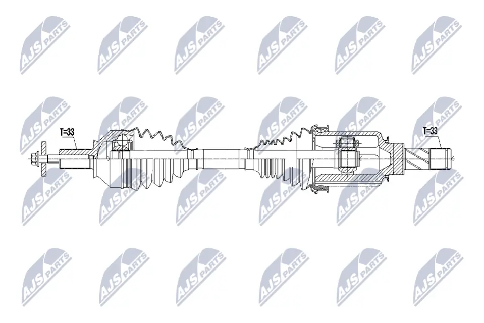 Drive Shaft NPW-ME-195