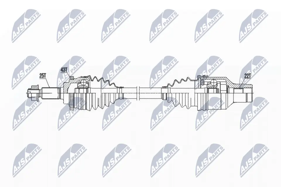 Drive Shaft NPW-SU-052