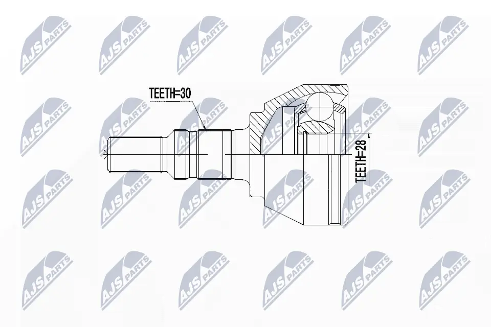 Joint Kit, drive shaft NPZ-PL-040