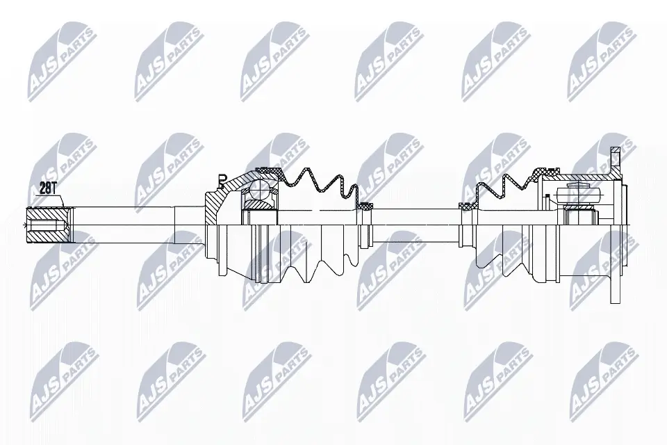 Drive Shaft NPW-MS-051