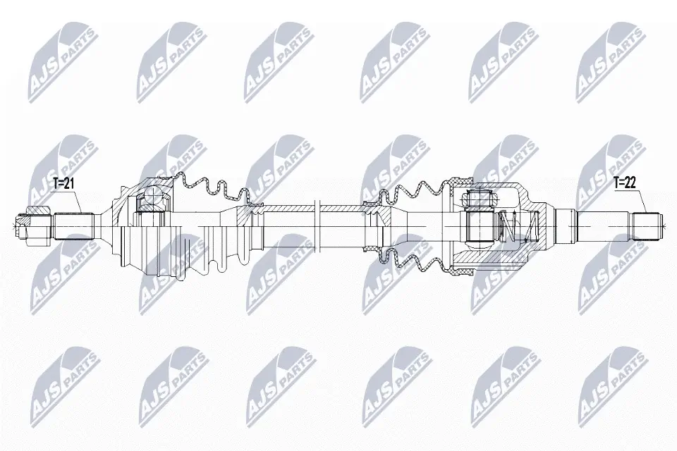 Drive Shaft NPW-CT-095