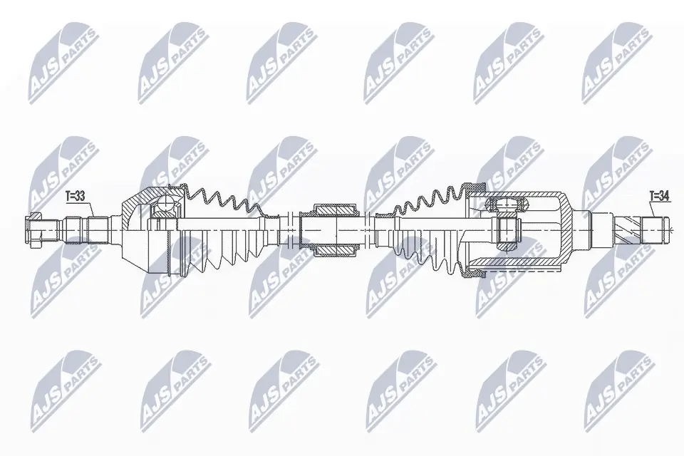 Drive Shaft NPW-DW-029