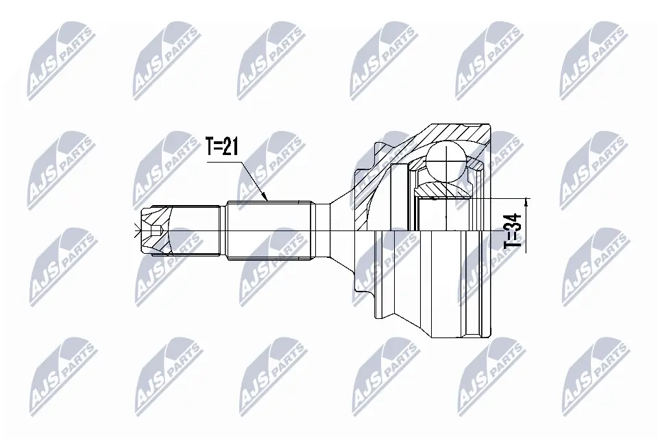 Joint Kit, drive shaft NPZ-PE-032