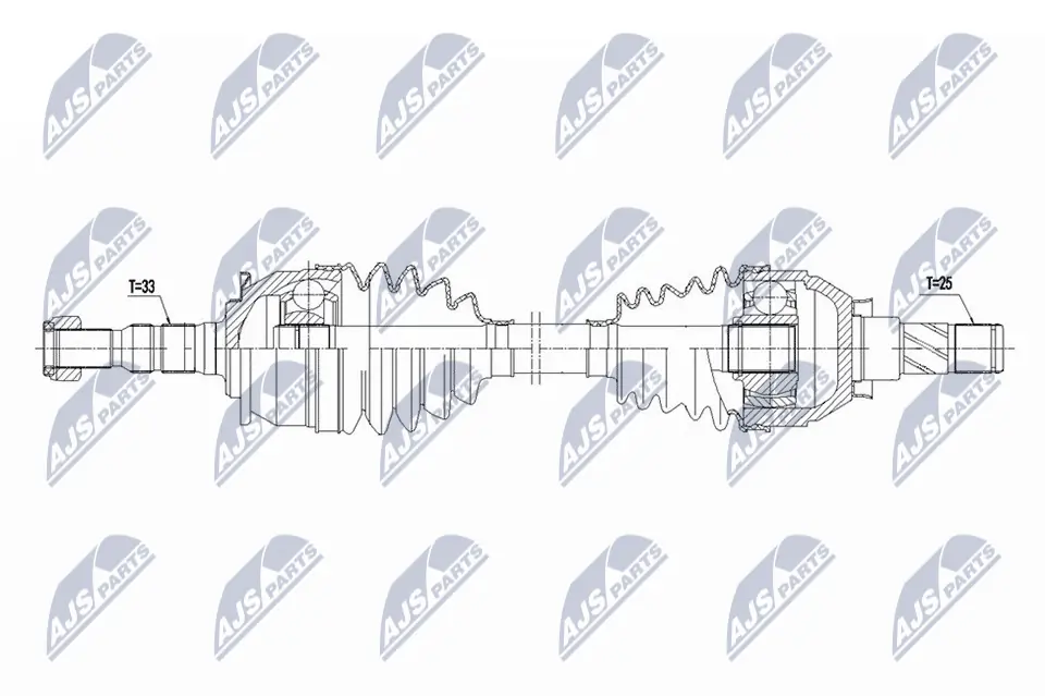 Drive Shaft NPW-PL-154