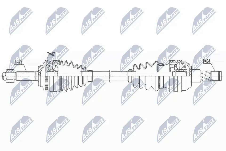 Drive Shaft NPW-DW-039