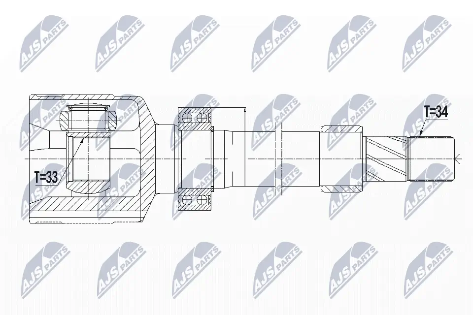 Joint Kit, drive shaft NPW-RE-059