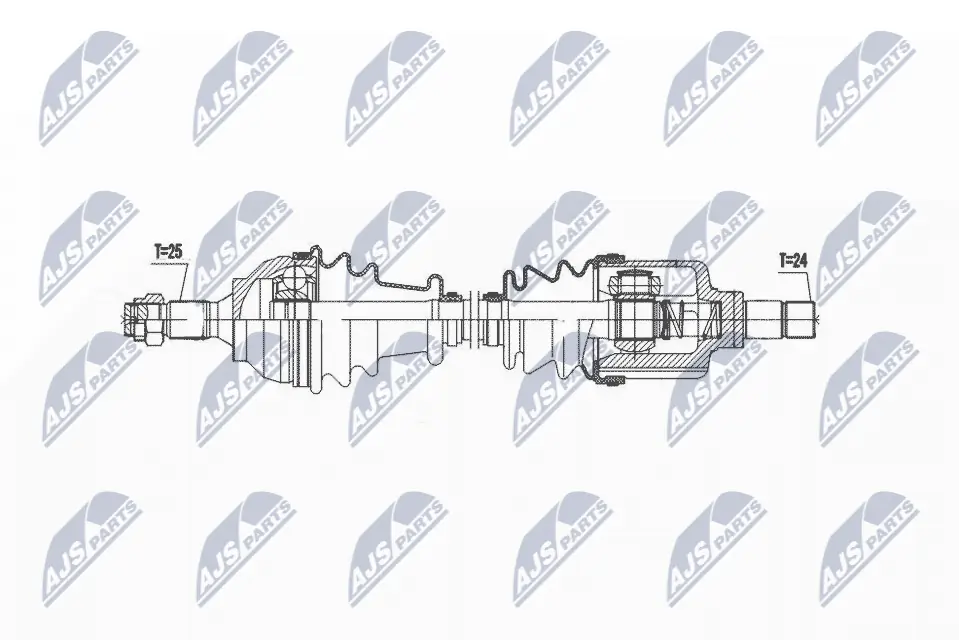 Drive Shaft NPW-CT-139