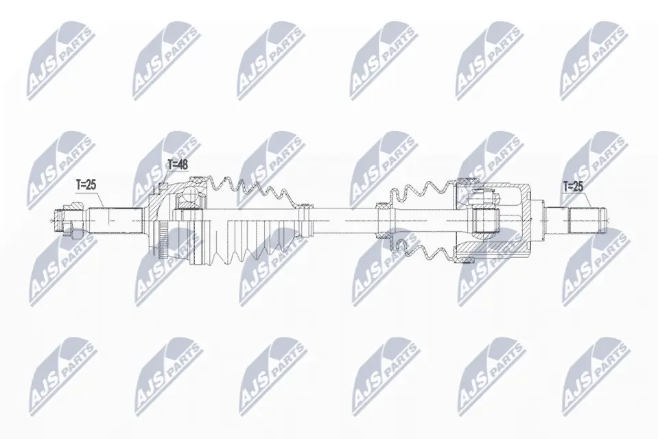 Drive Shaft NPW-KA-384