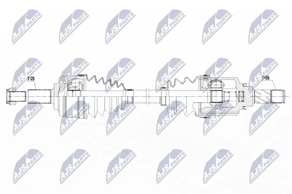 Drive Shaft NPW-RE-142