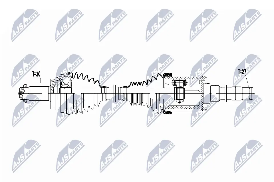 Drive Shaft NPW-BM-040