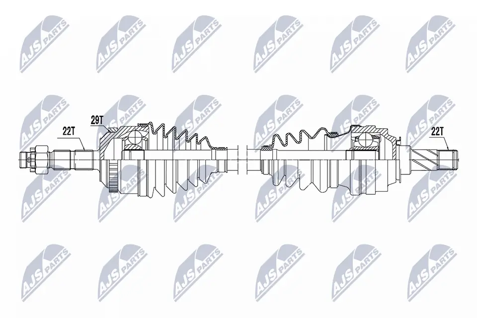 Drive Shaft NPW-PL-157