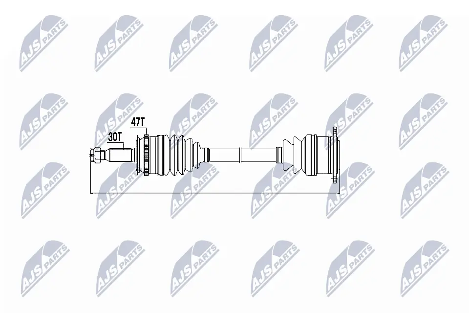 Drive Shaft NPW-MS-001