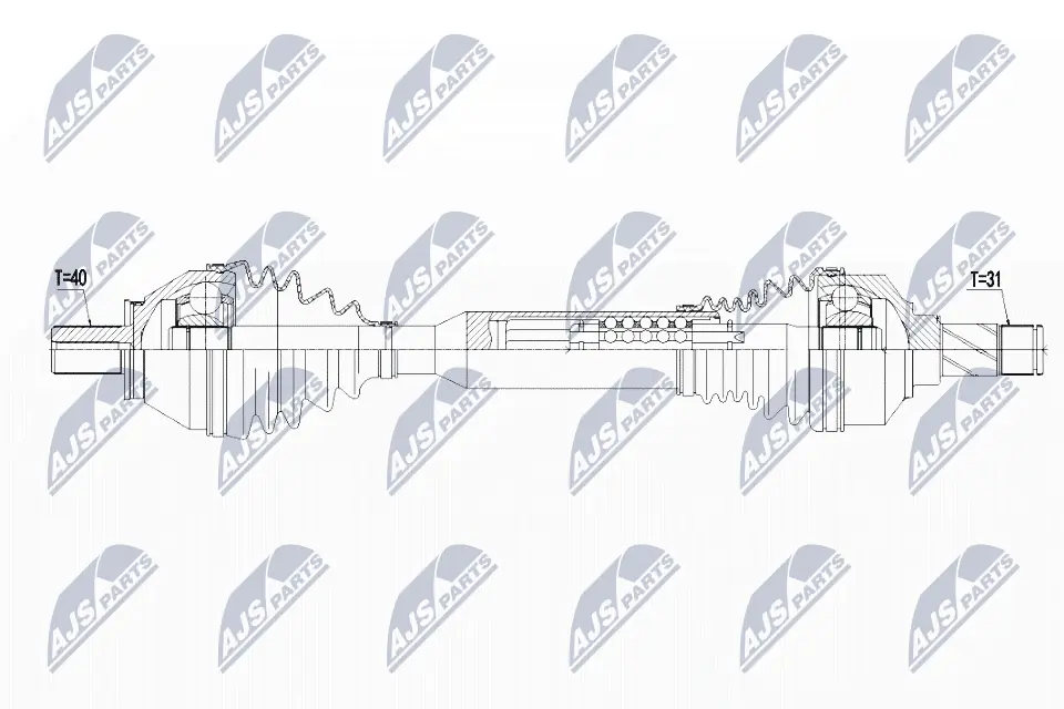 Drive Shaft NPW-VV-103