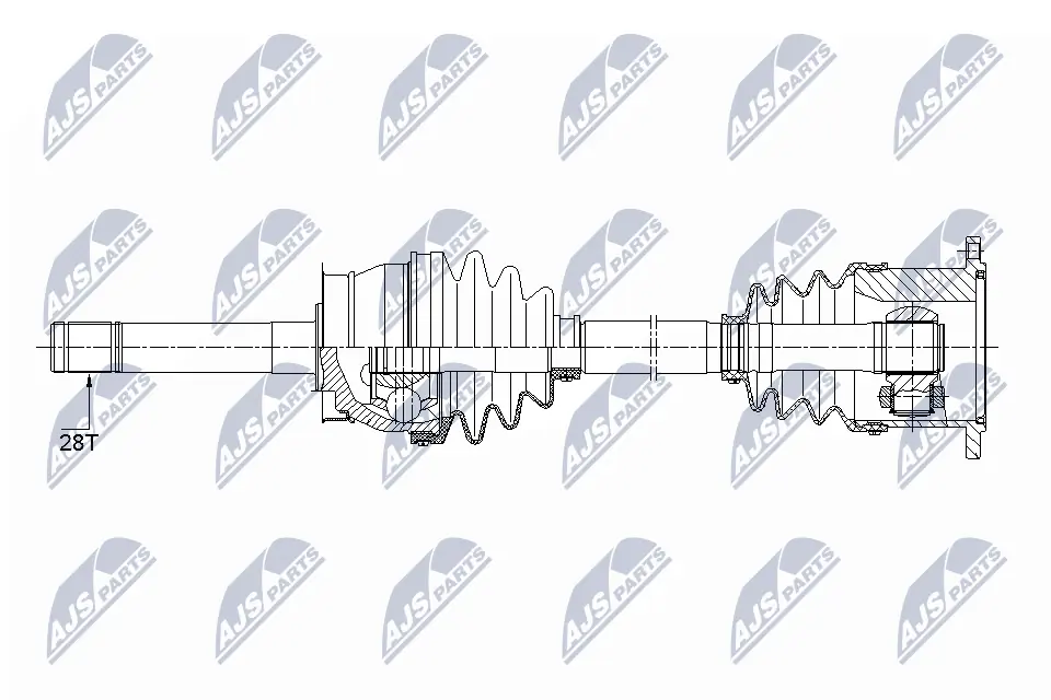 Drive Shaft NPW-NS-086