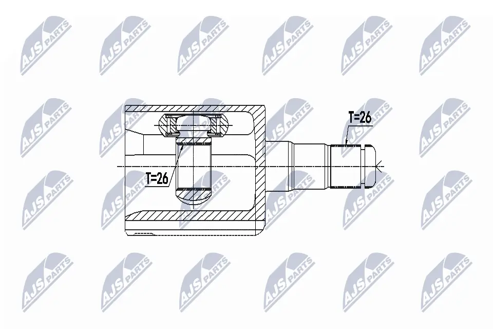 Joint Kit, drive shaft NPW-VV-084