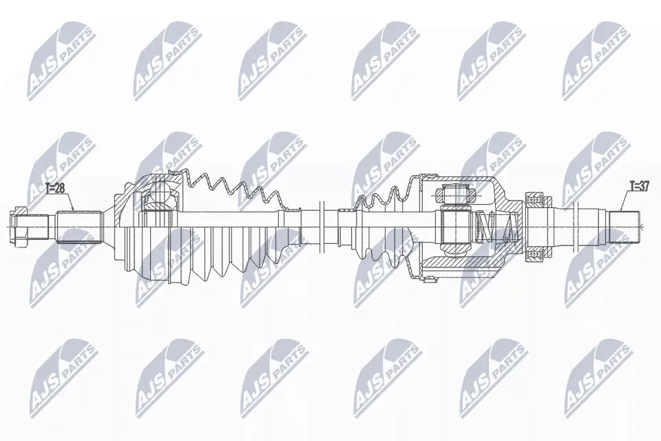 Drive Shaft NPW-PE-089