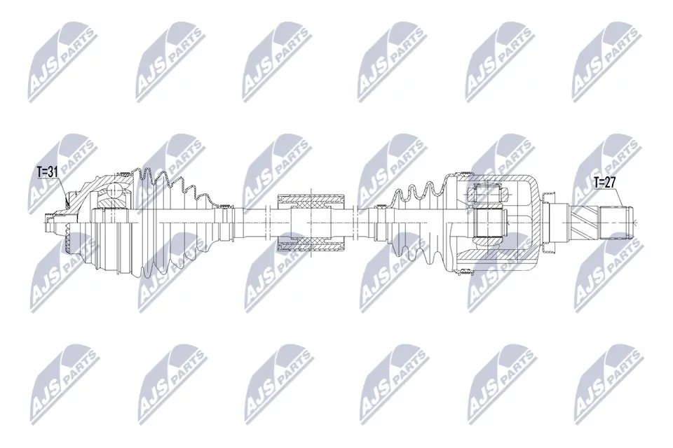 Drive Shaft NPW-BM-255