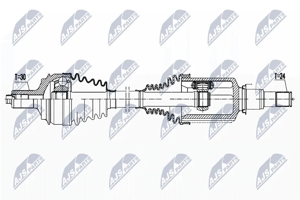 Drive Shaft NPW-ME-144