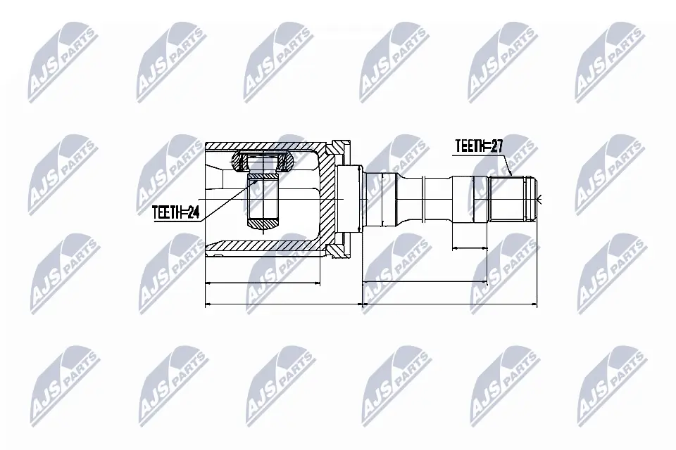 Joint Kit, drive shaft NPW-BM-014