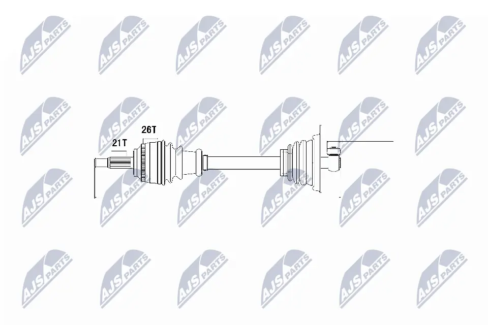 Drive Shaft NPW-RE-013