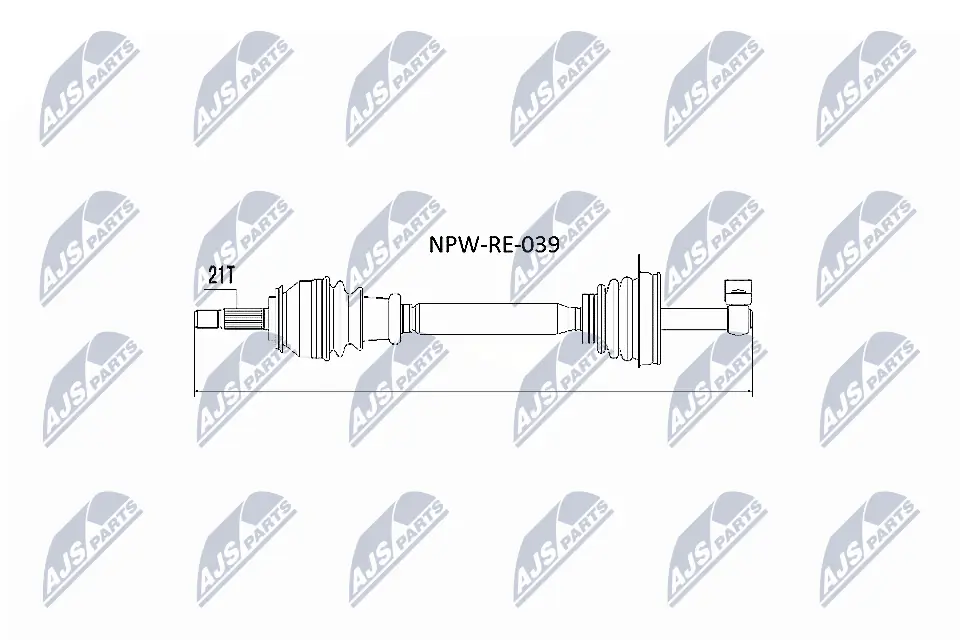 Drive Shaft NPW-RE-039