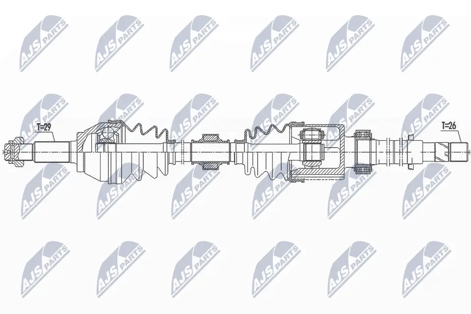 Drive Shaft NPW-NS-094