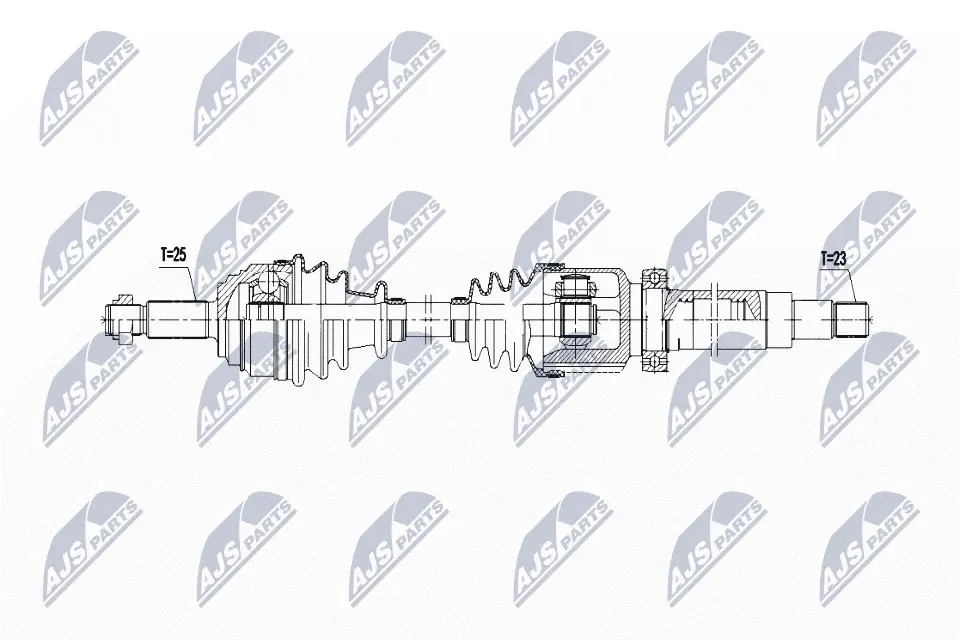 Drive Shaft NPW-FR-168