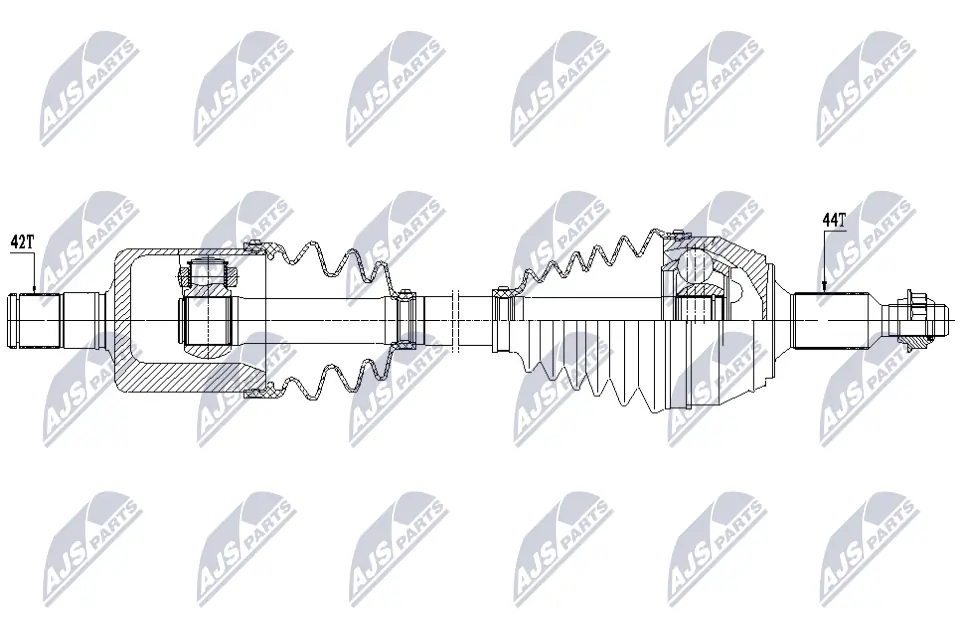 Drive Shaft NPW-VW-242