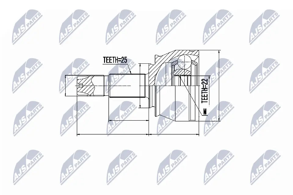 Joint Kit, drive shaft NPZ-FT-032