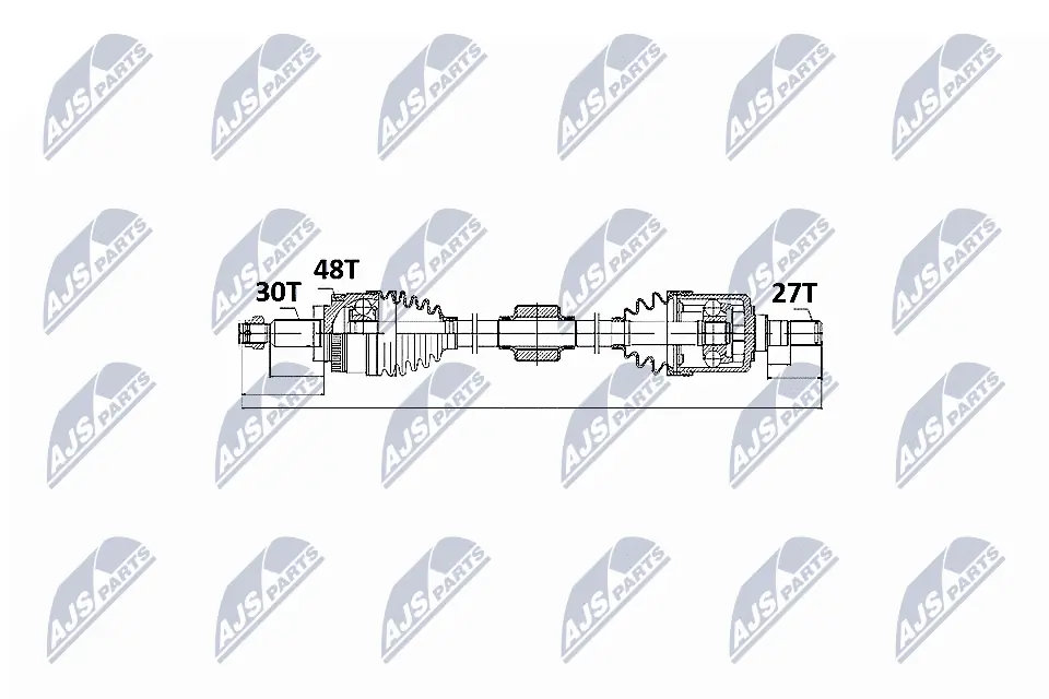 Drive Shaft NPW-KA-327