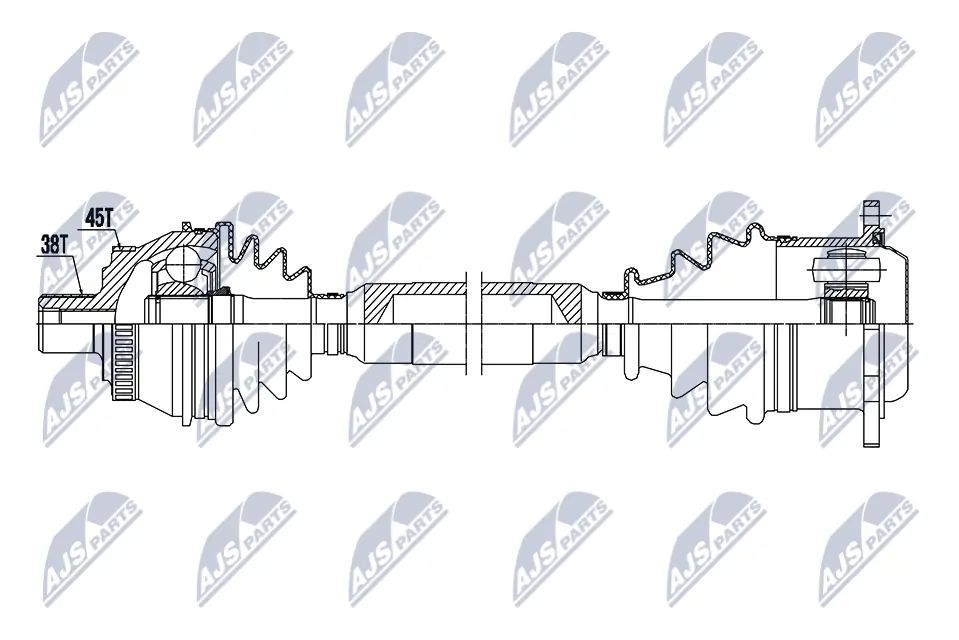 Drive Shaft NPW-AU-063
