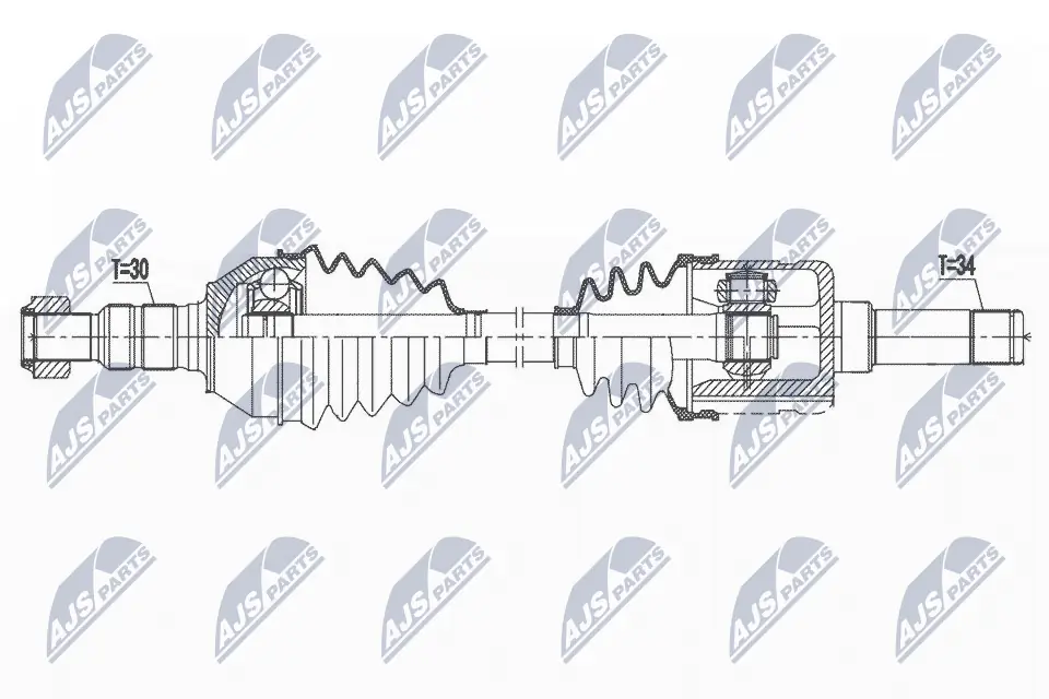 Drive Shaft NPW-PL-107
