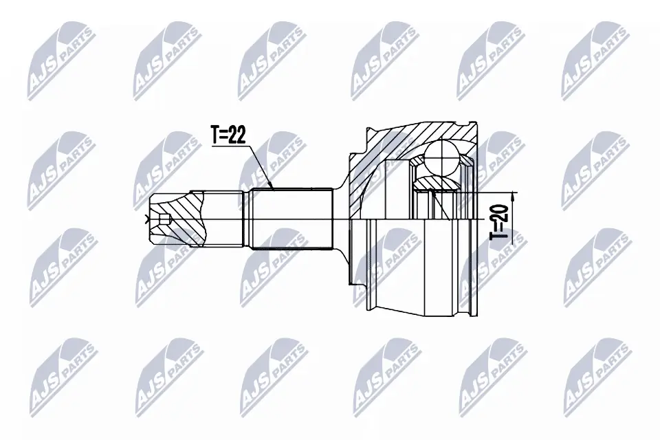 Joint Kit, drive shaft NPZ-PL-051