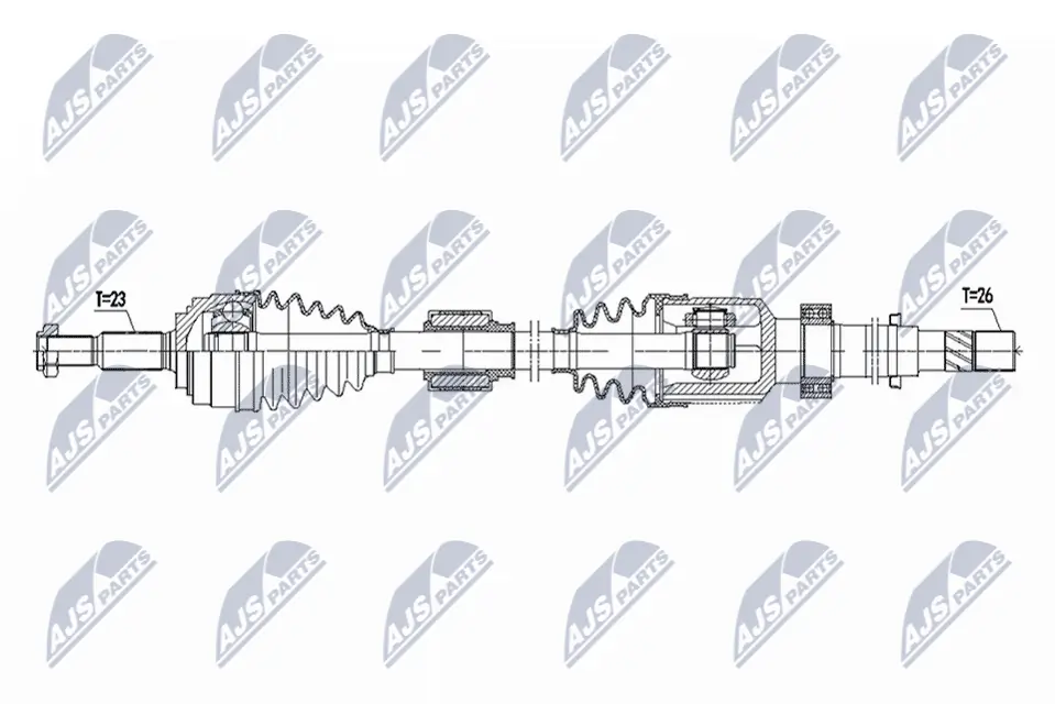 Drive Shaft NPW-RE-222
