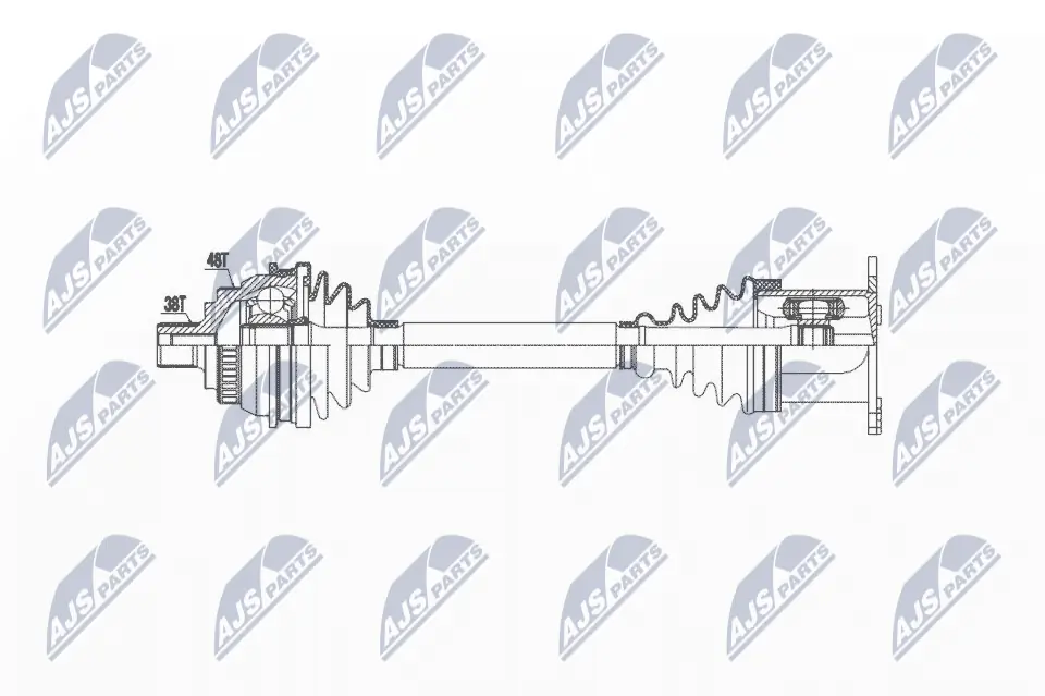 Drive Shaft NPW-VW-037