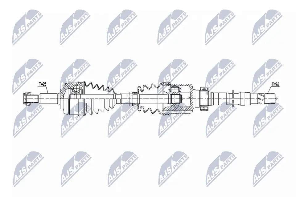 Drive Shaft NPW-RE-216