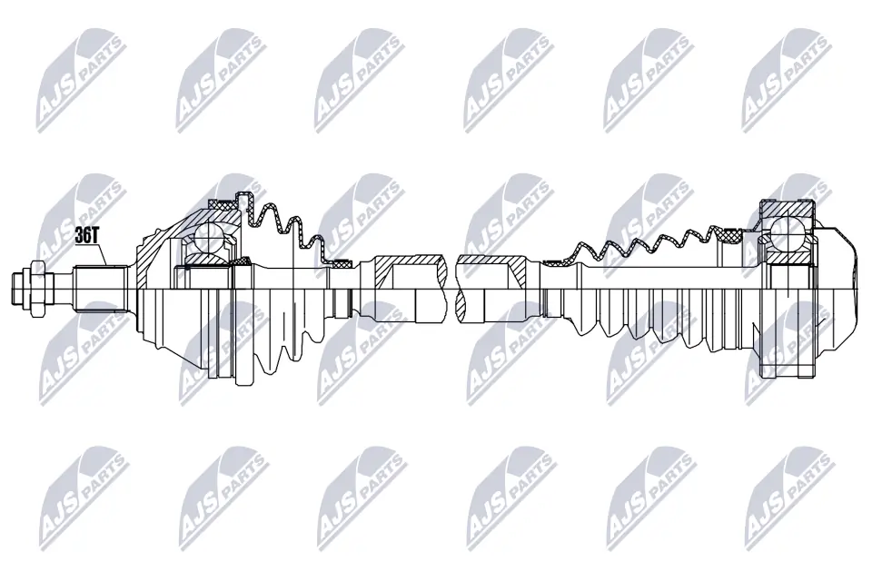Drive Shaft NPW-VW-201