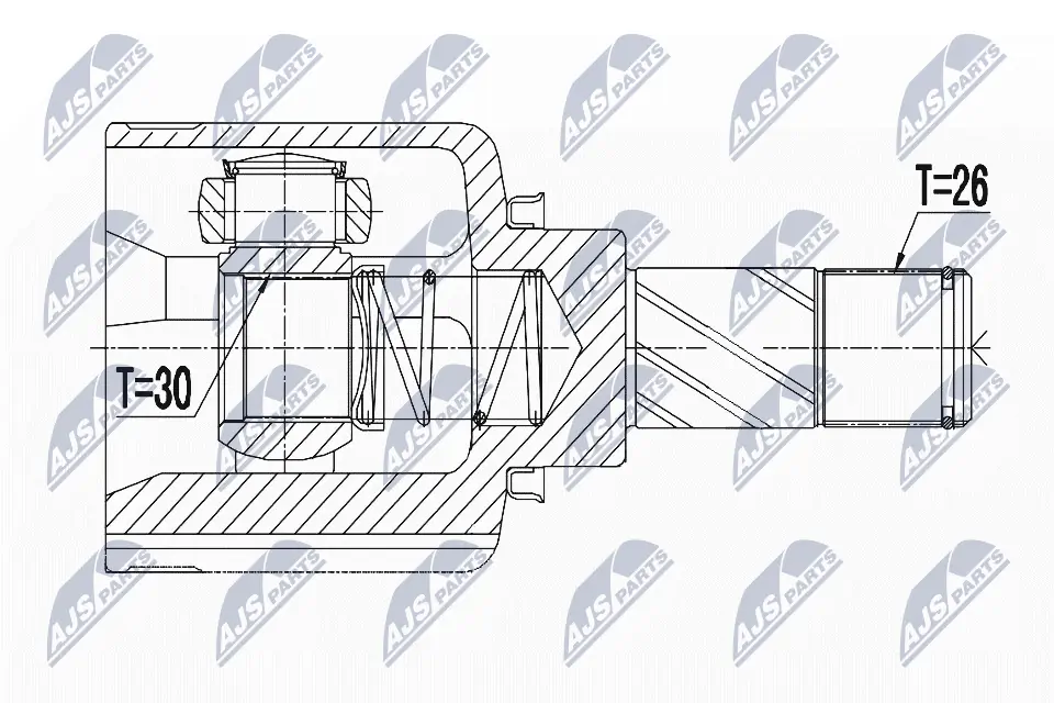 Joint Kit, drive shaft NPW-RE-057