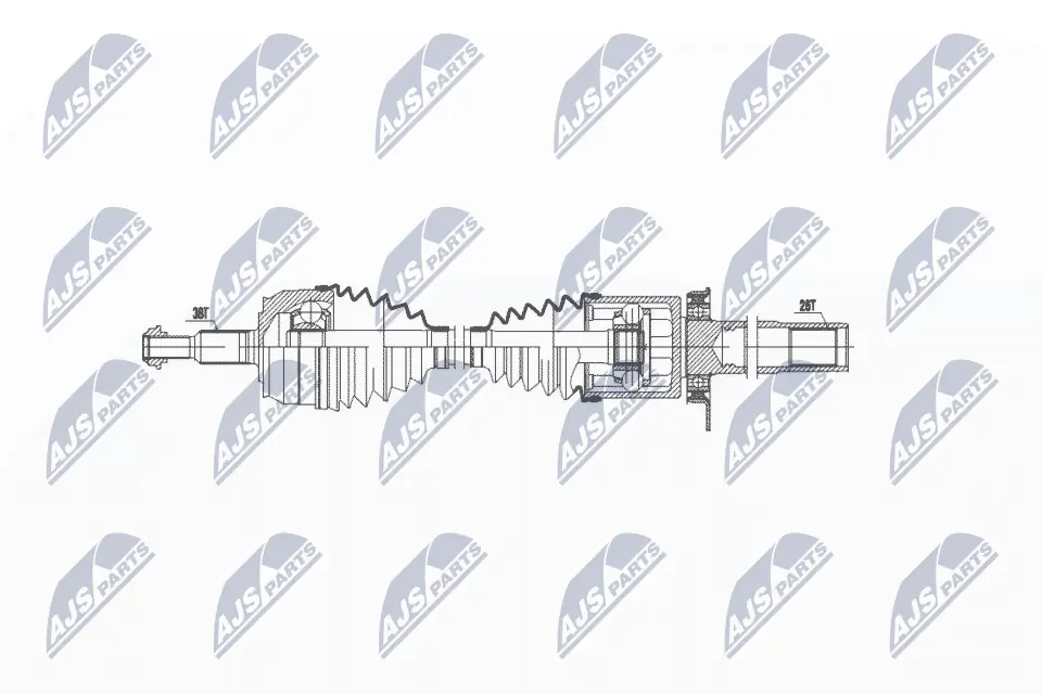 Drive Shaft NPW-VW-035